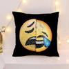 Colorful Double-sided Emoji Mermaid Sequin Pillowcase For Cozy Home Decor