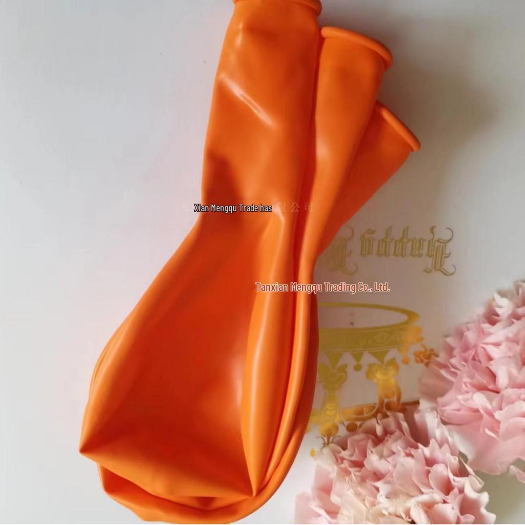 Frosted Round Balloons - 5", 10", 12" Thickened Latex for Birthday & Wedding Decorations