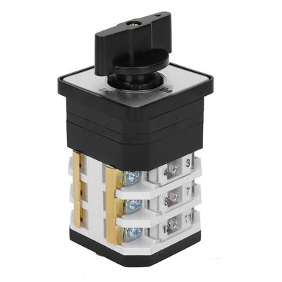 Universeller elektrischer Nockenschalter Drehschalter LW12D?16YH33 220V?380V 16A 4 Positionen