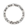 Vivienne Westwood Warwick Ring Fashion Sphere Design Recycled Silver Ring Women ring Platinum Gray 64040169-01P297