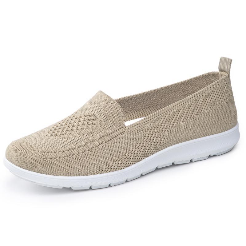 Beijing cloth shoes new women's shoes casual breathable flat-soled single shoes one pedal soft-soled shoes casual shoes