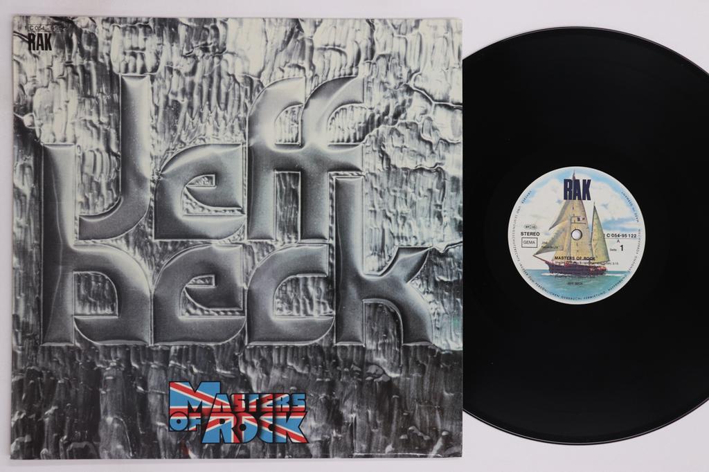 LP Record JEFF BECK - Masters Of Rock C05495122 RAK 1974 Germany Rock Used