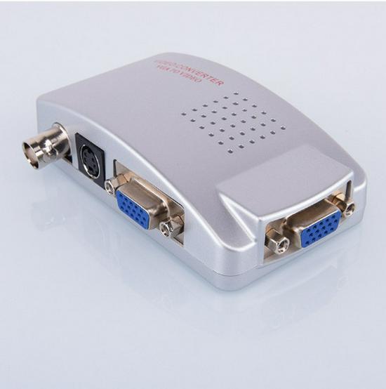 AV to VGA/BNC Video Converter - RCA to Monitor Adapter