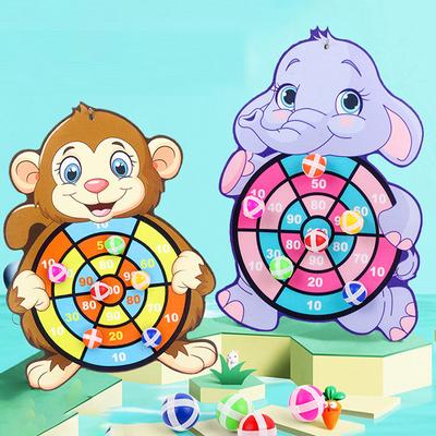 Target Sticky Ball Dartboard Throw Party Sportovní hračky Vzdělávací deskové hry