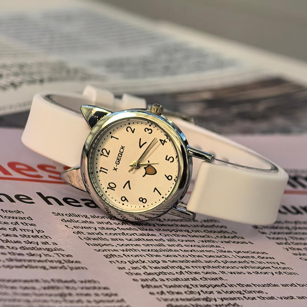 Trendy Student Watch Female Niche Candy Color College Style Art Sense High Value Watch Birthday Gift Quartz Watch