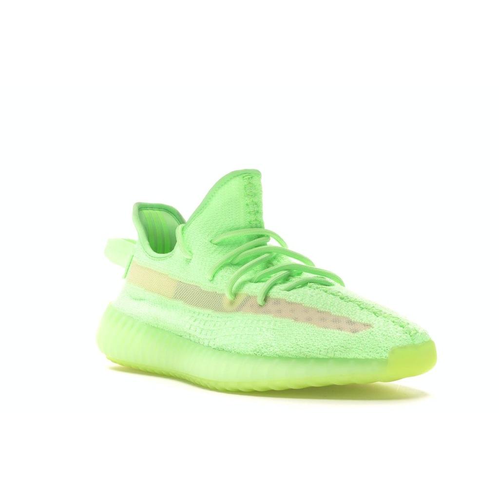 Adidas Yeezy Boost 350 V2 GID Glow Unisex Sneakers Green EG5293