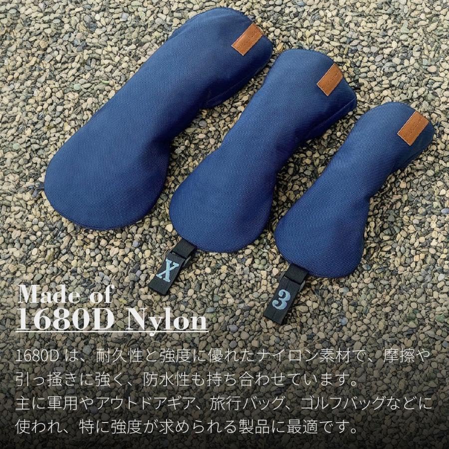 Waterproof Golf Headcover Set for and UT Fits 440cc and 460cc Solid Nylon 1 Black UT Driver, Wood, Utility, Clubs, Drivers, (Includes Club)