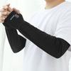 1 Pair Mens Ice Arm Sleeves Sunscreen Elastic Driving Gloves Outdoor Uv Protection Arm Cover Sleeves Lightweight Cool Muff