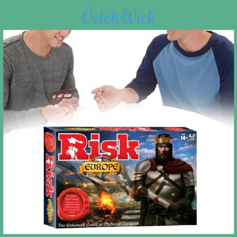 Risk Europe Card Game For Party Events And Group Play With Engaging And Humorous Features