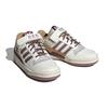Adidas Originals Forum Low Leather Casual Durable Low Top Kids Skate Shoes Kids Sneakers White Yellow IF2578