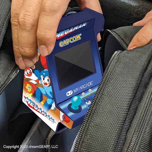 My Arcade Mega Man Pico Player Portable Retro Arcade (6 Games In 1)