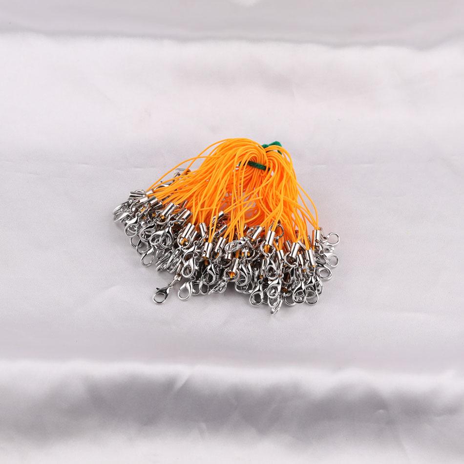 Multicolor Lobster Clasp Mobile Phone Lanyard - DIY Handmade Rope for Jewelry Accessories