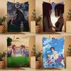 Anime F-From the New WorldS Throw Soft Warm Throw Blanket for Bedroom Living Room Bed Travel Camping Picnic Gift
