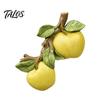 Decorative Switch Surround Fruit Wall Stickers, Creative Kitchen 3D Cute Waterproof Socket Decal Decor, Resin Children Room Sticker