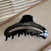French Acetate Letter Gold Label Hollow Shark Clamp Women'S Hair Accessories Elegance Hair Clip Stylish Hair Accessories