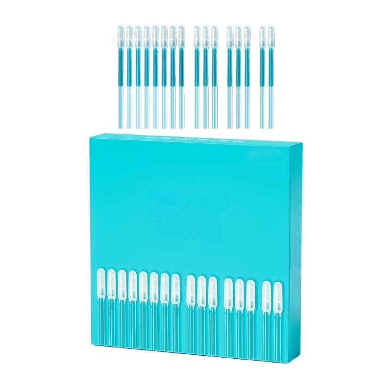 24Pcs Adhesive Ear Cleaners Sticks for Easy and Quick Earwax Removal Highly Viscosity Resin Head Gentle on Ears for Everyone