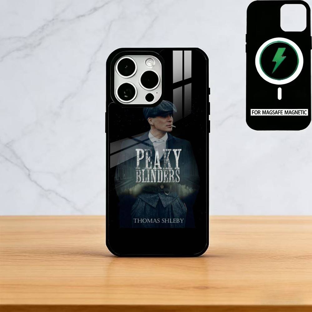 Movie P-Peaky B-Blinders Phone Case For iPhone17,16,15,14,13,12,11 Plus,Pro Magnetic For Magsafe Wireless Charging