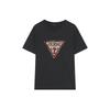 GUESS Hyunjin 26 Fall Vintage Crack Triangle T-Shirt MQ3K1483