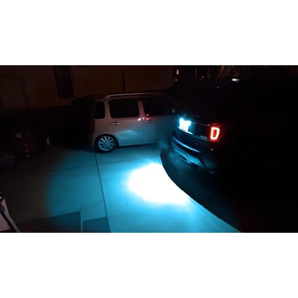 Jaguar XJ XF Ford Edge CMAX İçin Buz Mavisi 18-SMD Tam LED Plaka Lambası Kiti