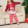 Christmas Parent Child Family Set Home Furnishings Christmas Pajamas Two Piece Set