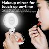 3-in-1 Magnetic LED Selfie Light Phone Holder Makeup Mirror for Magsafe Adjustable Brightness Short Video Phone Accessories