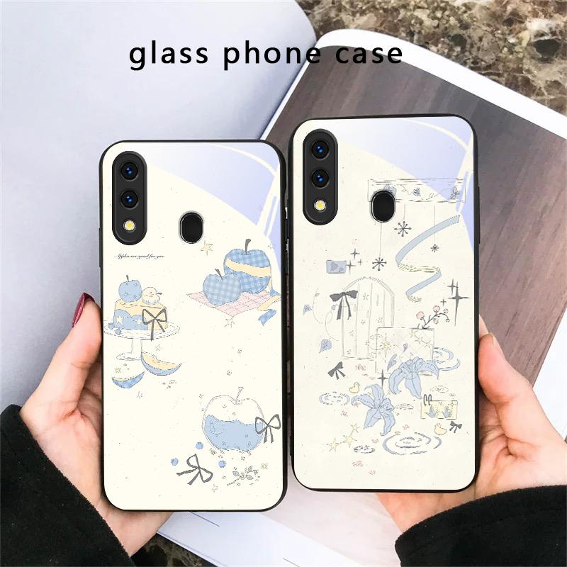 Fresh and Healing Breeze For Samsung Galaxy A30 A31 A32 A33 A34 A35 A42 A30s A20 A25 A26 A51 A56 A54 A72 A73 70 Glass Phone Case