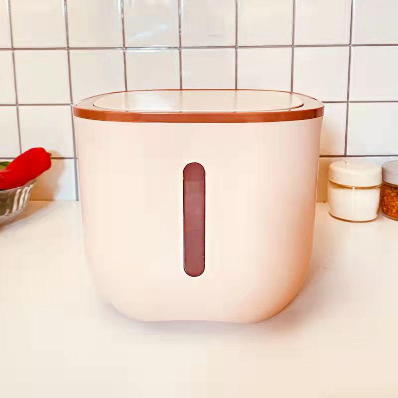 

5 кг Kitchen Collection Nano Bucket Захищений від комах Вологостійкий рисовий циліндр Герметична побутова коробка для зберігання зерна