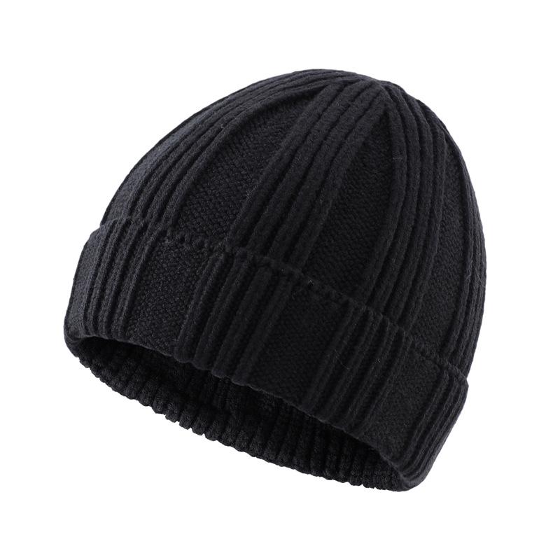 

Knitted hat Spring and autumn outdoor children s fashion flanged hat 6 years old breathable comfortable acrylic warm wool hat