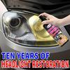 Professional Car Headlight Restoration Kit - Removes Yellow Coating, Enhances Brightness & Scratch Removal with Polishing | PE M