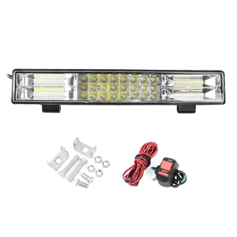 High Power LED Work Light Bar/Switches Wire Waterproof Lighting Universal LED Light System for Motorcycle Car Truck