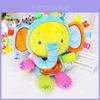 Baby Plush Toy Soft Lion Elephant Rabbit Rattle For Newborn Comfort