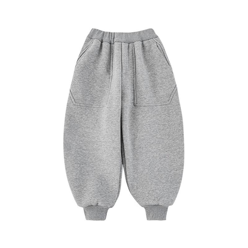 Yoyou Boys' Winter Fleece Ribbed Joggers