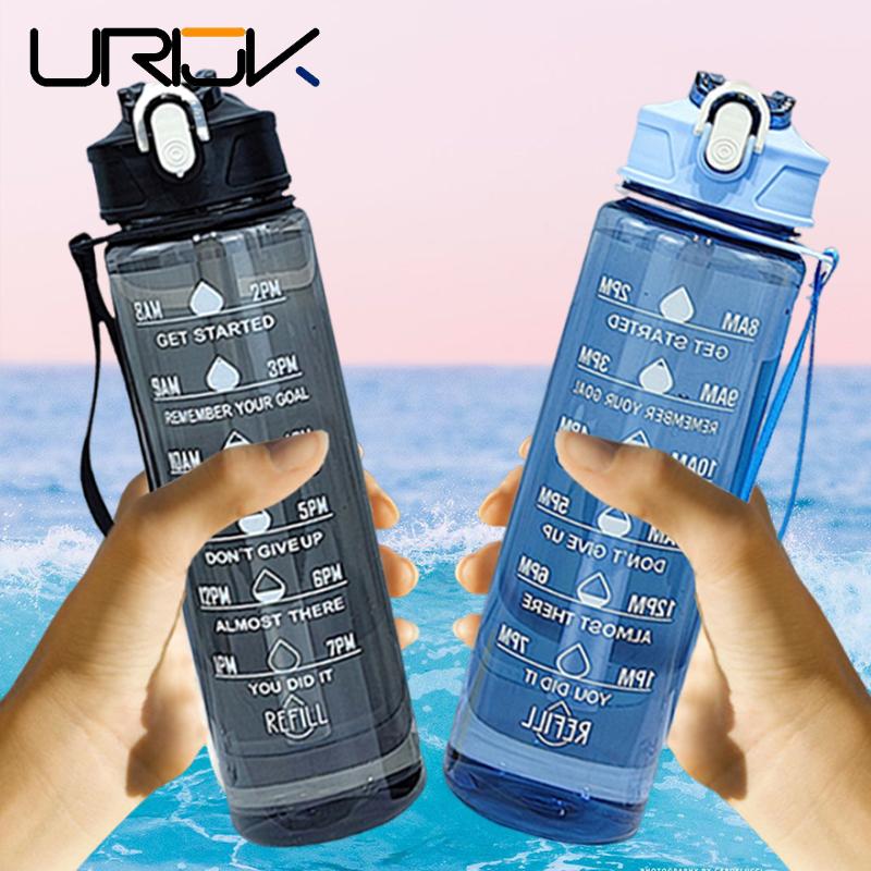 

900 мл большая емкость спортивная бутылка для воды герметичная красочная пластиковая чашка для питья на открытом воздухе путешествия портативные кувшины для спортзала и фитнеса