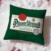 Federa Cuscino P-Pilsner U-Urquell Comfort Premium Reversibile - Design Due in Uno per Qualsiasi Stanza e Interno Auto