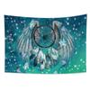 Dream Catcher Tapestry Psychedelic Feather Tapestry Wall Hanging Backdrop Fabric Boho Decor Bedroom Room Aesthetics Home Decor