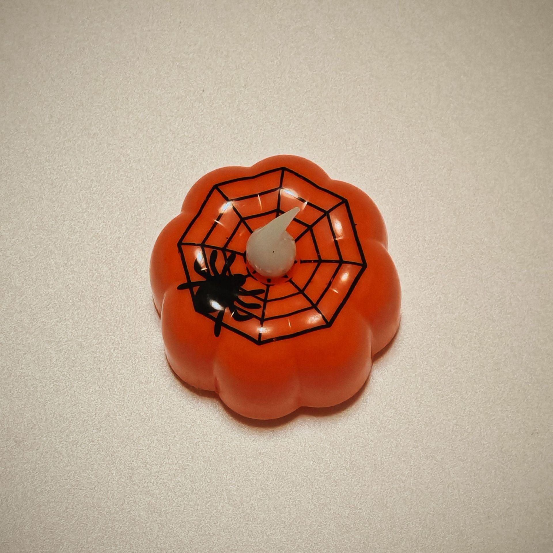 LED Smiling Pumpkin Lantern - Mini Halloween Night Light Decoration