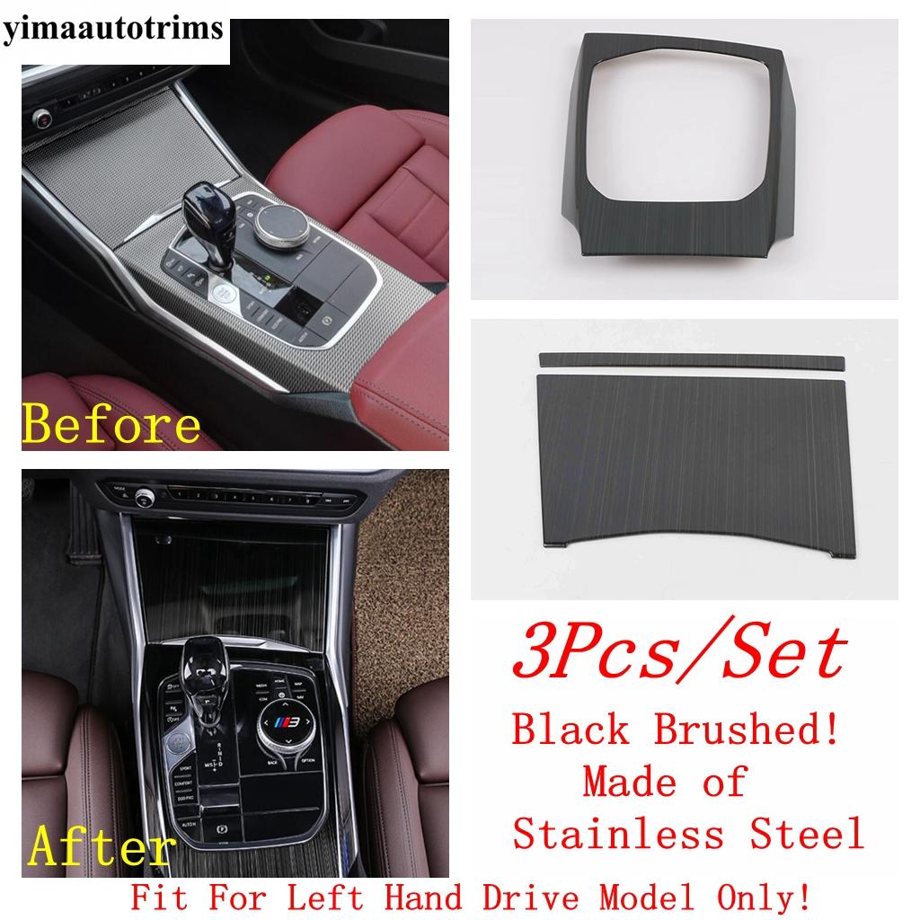 Interior Air AC Outlet Vent Shift Gear Window Lift Panel Cover Trim Stainless Steel Accessories For BMW 3 Series G20  - 2024