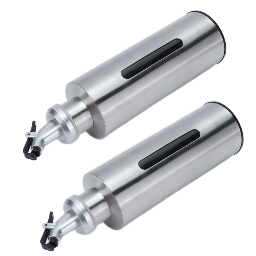 Oil Dispenser Bottle Stainless Steel Easy Refill and Cleaning Modern Olive Oil Dispenser for