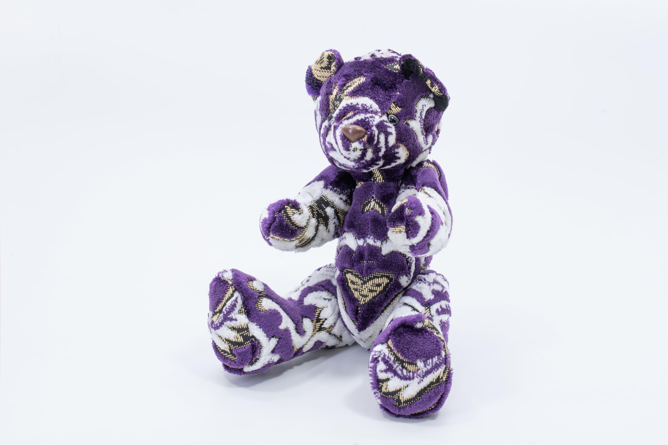 Miyabi Kinkazan Plush Toy Karen Purple Bear MI-KMKAPU