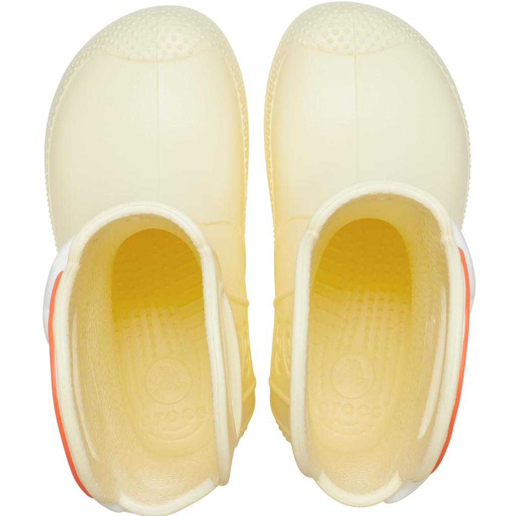 Handle It Rainbow Rain Boots Kids Butter Cream [Crocs] 19.5cm