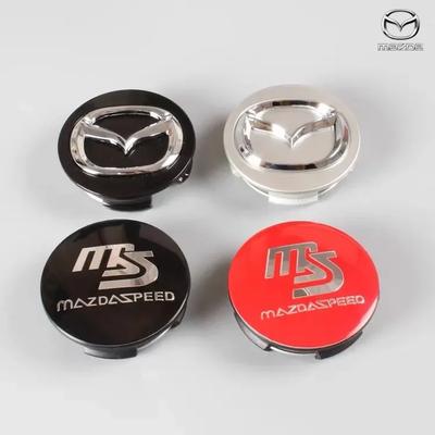 4 pezzi 56mm Tappo Centrale Ruota Logo Coprimozzo Emblema Per Mazda 6 3 CX5 2 CX7 Demio Atenza Axela MX30 CX30 CX3 CX9 MX5 RX8 RX7