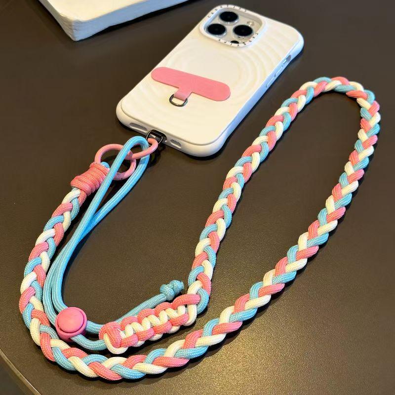 

Compact Multi-Functional Anti-Lost Phone Accessory: Backpack Strap, Lanyard, Cross-Body, or Wrist Chain for Men & Women