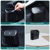 Accmor Car Trash Can With Lid, Leakproof Vehicle Garbage Organizer Holder Bin With 60 Pcs Trash Bags, Mini Auto Dustbin Interior Accessories Storage