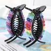 New Pearl Hair Claw Clip For Women Meatball Head Fixed Hair Styling Tools Hairpin Accessories Grab Clip Jewelry