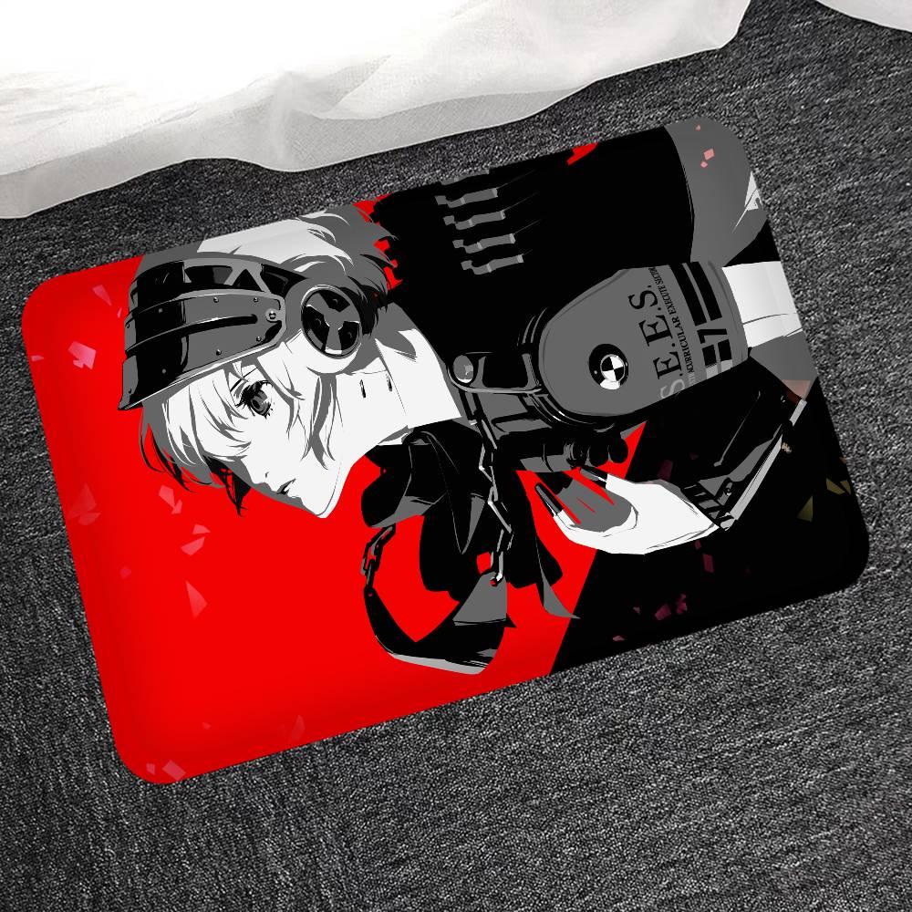 Anime Persona 3 Reload Bathroom Mat Kids Room Bedroom Decoration Balcony Anti-Slip Doormat Living Room Welcome Rug