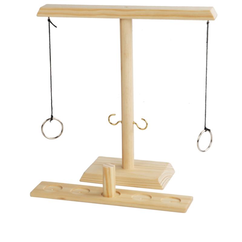 Ringwurfspiele für Kinder Erwachsene Heimparty Trinkspiele Schnelllebige Handheld-Holzbrettspiele Schnapsleiter-Bundle Outdoor-Bars
