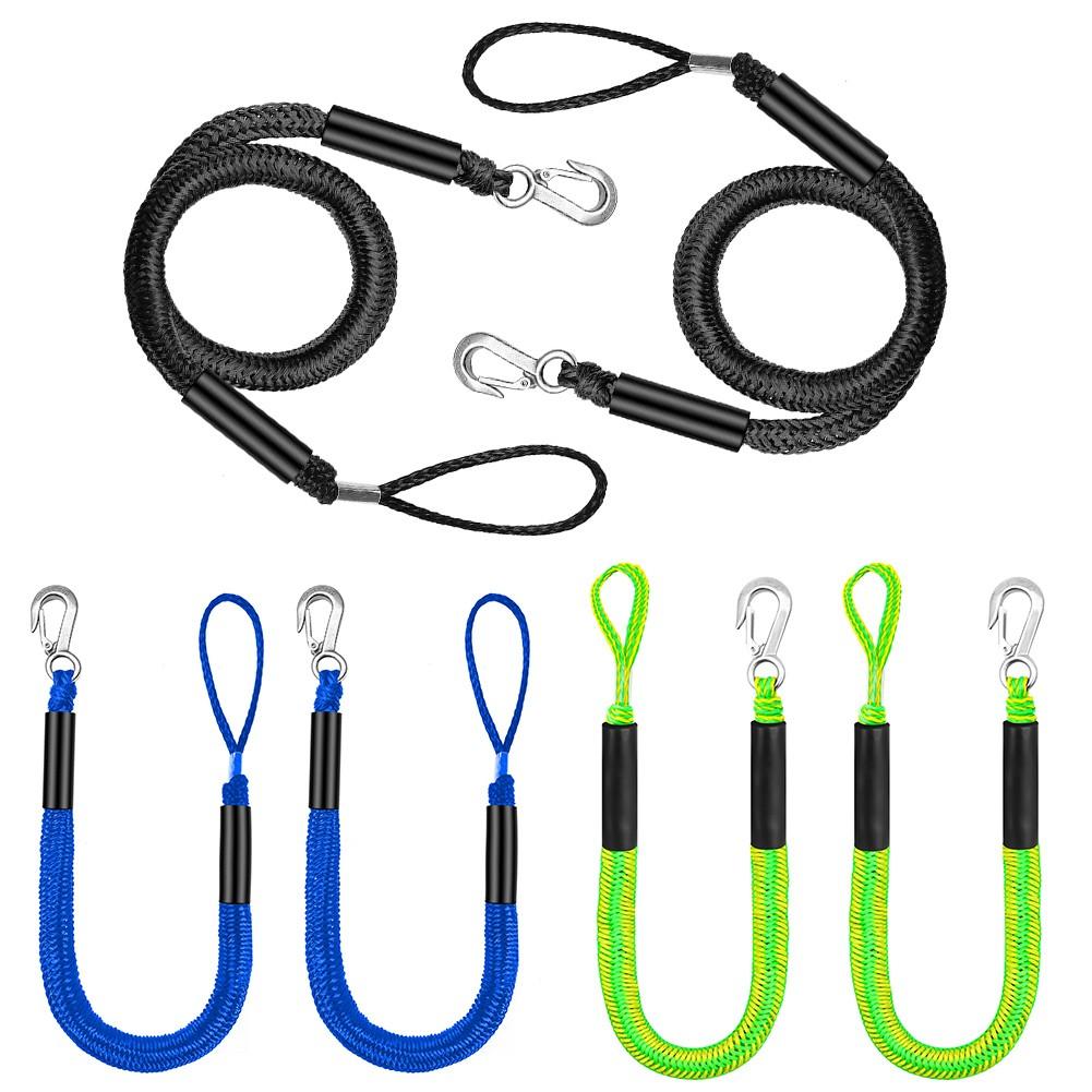 

316 Stainless Steel Snap Bungee Dock Line Docking Cord Mooring Rope