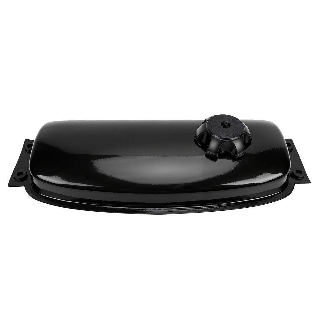 6L Fuel Gas Tank with Cap Petcock for ATV Go Kart 150 250ml Steel Gas Fuel Storage Tank