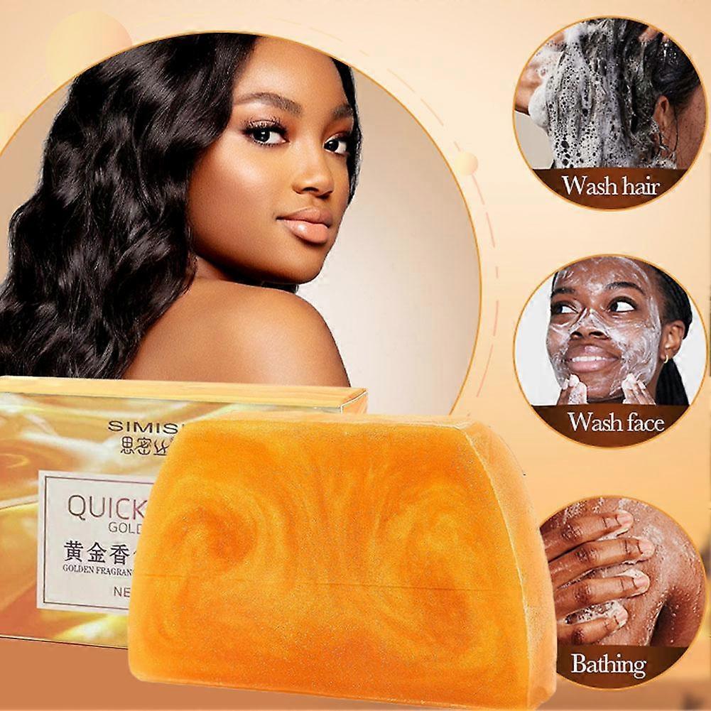 Gold Soap 24K Soap Essential Oil Soap Shower And Facial Cleansing Soap Cleansing Soap 100g