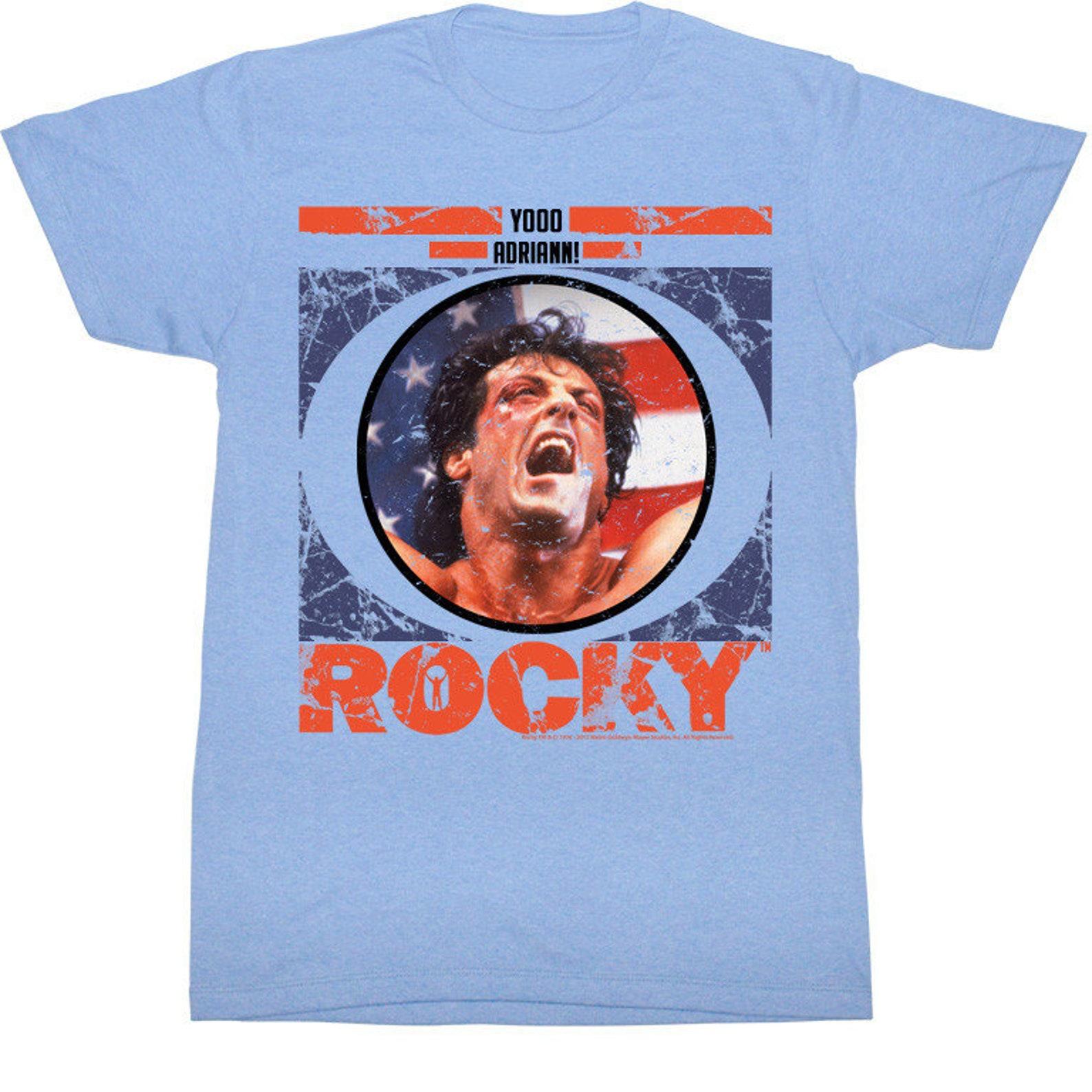 Rocky Blueberry Stroke Light Blue Heather T-Shirt M